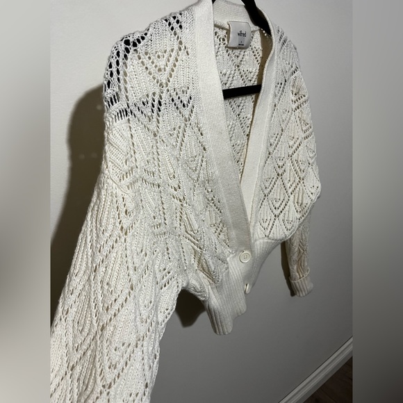 Wilfred Thais Plunge Cropped Cardigan - Picture 5 of 8